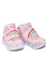 Skechers Ghete Brilliant Rainbow 302669N/PKLV Roz - Pled.ro