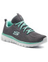 Skechers Pantofi Get Connected 12615/CCGR Gri - Pled.ro