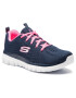 Skechers Pantofi Get Connected 12615/NVHP Bleumarin - Pled.ro