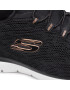 Skechers Pantofi Leopard Spot 149037/BKRG Negru - Pled.ro