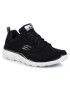 Skechers Pantofi Strategic 999789 BKW Negru - Pled.ro