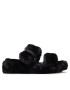 Skechers Papuci de casă Cozy Wedge 167238/BBK Negru - Pled.ro