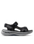 Skechers Sandale Go Walk Arch Fit Sandal 229021/BKNV Negru - Pled.ro