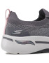 Skechers Sneakers Go Walk Arch Fit 124863/GYPK Gri - Pled.ro