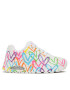 Skechers Sneakers Uno Highlight Love 177981/WMLT Alb - Pled.ro