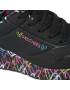 Skechers Sneakers Uno Lite Lovely Luv 314976L/BKMT Negru - Pled.ro