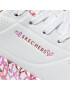 Skechers Sneakers Uno Loving Love 155506/WRPK Alb - Pled.ro