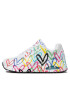 Skechers Sneakers Uno Spread The Love 55507/WMLT Alb - Pled.ro