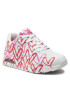 Skechers Sneakers Uno Spread The Love 155507/WRPK Alb - Pled.ro