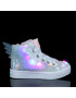 Skechers Teniși Unicorn Wings 314401L/SLPK Argintiu - Pled.ro