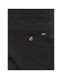 Solid Pantalon scurți din material 21200395 Negru Regular Fit - Pled.ro