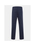 Solid Pantaloni din material 21107628 Bleumarin Straight Fit - Pled.ro