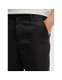 Solid Pantaloni din material 21107628 Negru Straight Fit - Pled.ro