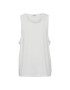 Solid Tank top 21107782 Alb Regular Fit - Pled.ro