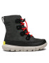 Sorel Cizme de zăpadă Youth Explorer Lace Wp NY4897-093 Negru - Pled.ro