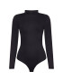 SPANX Body Suit Yourself Long Sleeve Turtleneck Thong 20306R Negru Slim Fit - Pled.ro