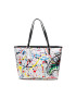 SPRAYGROUND Geantă U After Dark Spark Tote 910T4240NSZ Alb - Pled.ro