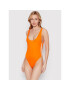 Stella McCartney Costum de baie Sporty Logo S7BG61570.84012 Portocaliu - Pled.ro