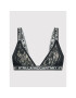 Stella McCartney Sutien Bralette Comfort Lace With Logo S6R081050.00112 Negru - Pled.ro