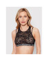 Stella McCartney Sutien top Comfort Lace With Logo S6RG41050.00112 Negru - Pled.ro