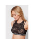 Stella McCartney Sutien top Comfort Lace With Logo S6RG41050.00112 Negru - Pled.ro