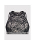 Stella McCartney Sutien top Comfort Lace With Logo S6RG41050.00112 Negru - Pled.ro