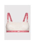 Stella McCartney Sutien top Lace Flounce With Logo S6RK01060.68912 Roz - Pled.ro