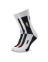 Stereo Socks Șosete Înalte Unisex Perpendicular Alb - Pled.ro