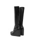 Steve Madden Cizme Justly Boot SM11002157 SM11002157-001 Negru - Pled.ro