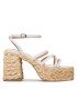 Steve Madden Sandale Belise SM11002482-107 Écru - Pled.ro