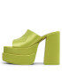 Steve Madden Șlapi Cagey SM11002312-33P Verde - Pled.ro