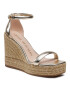 Stuart Weitzman Espadrile Nudist S0997 Auriu - Pled.ro