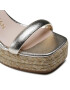 Stuart Weitzman Espadrile Nudist S0997 Auriu - Pled.ro