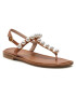 Stuart Weitzman Sandale Goldie T-Strap Sandal S4576 Maro - Pled.ro