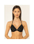 Superdry Bikini partea de sus Gold Logo Fixed Tri Top W3000011A Negru - Pled.ro