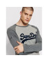 Superdry Longsleeve Raglan M6010608A Gri Regular Fit - Pled.ro