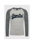 Superdry Longsleeve Raglan M6010608A Gri Regular Fit - Pled.ro