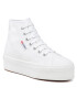 Superga Sneakers 2705 Hi Top S3111MW Alb - Pled.ro