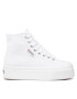 Superga Sneakers Hi Top 2708 S41273W Alb - Pled.ro