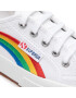 Superga Teniși 2750 Rainbow Embroidery S81281W Alb - Pled.ro