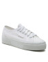 Superga Teniși Platform MAcrame Rhombus 2740 S2126MW Alb - Pled.ro