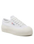 Superga Teniși Stripe Platform 2631 S5111SW Alb - Pled.ro