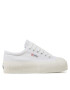 Superga Teniși Stripe Platform 2631 S5111SW Alb - Pled.ro