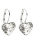 Swarovski Cercei Bella Heart 5515191 Argintiu - Pled.ro