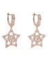 Swarovski Cercei Stella 5617769 Roz - Pled.ro