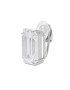 Swarovski Cercel Mec Rect Cry 5600860 Argintiu - Pled.ro