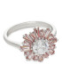 Swarovski Inel Sunshine 5642973 Argintiu - Pled.ro