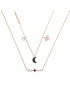 Swarovski Set 2 coliere Necklace Moon Set 5273290 Auriu - Pled.ro