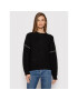 The Kooples Pulover Knit FPUL23042K Negru Relaxed Fit - Pled.ro