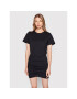 The Kooples Rochie de zi Carry Over FROB25067K Negru Regular Fit - Pled.ro